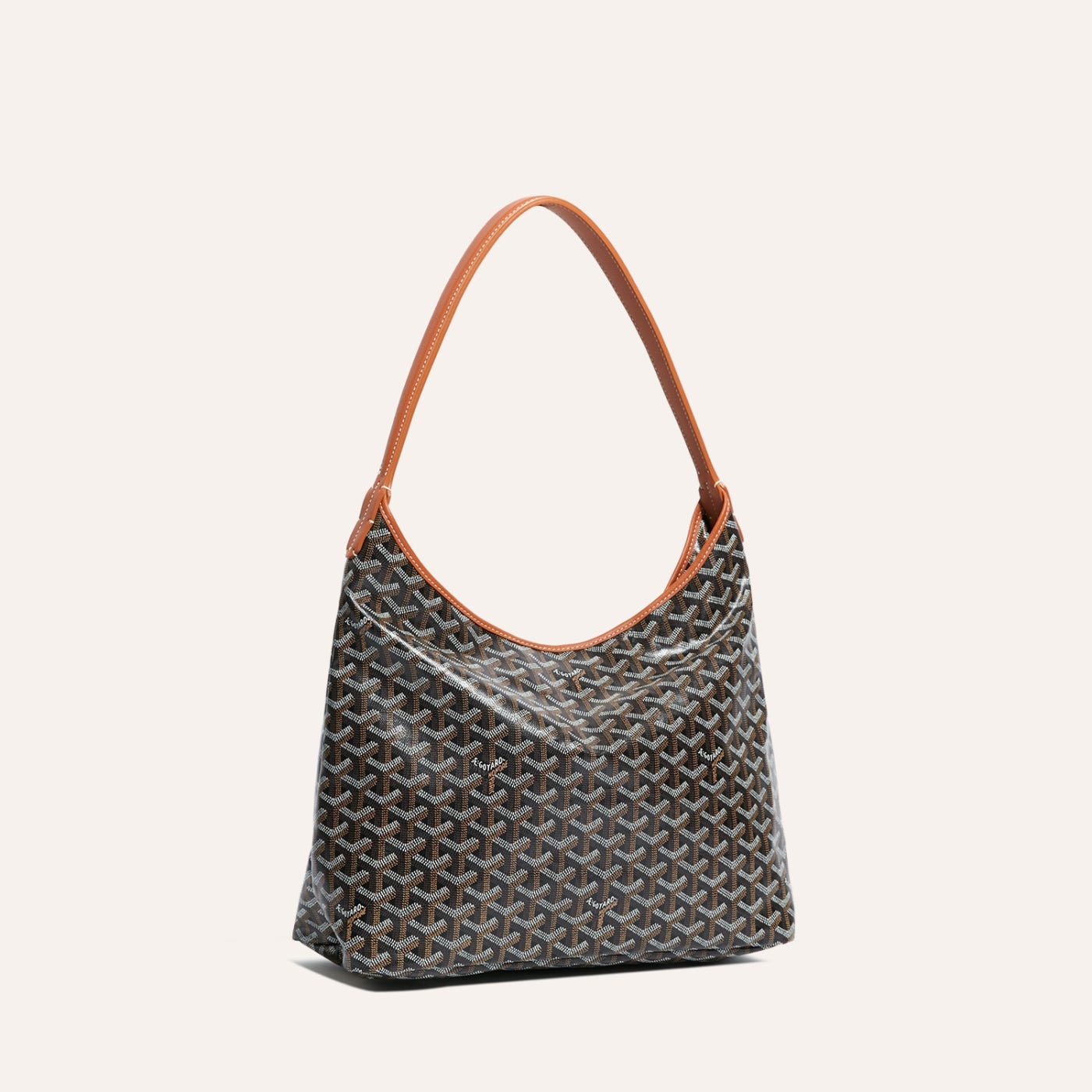 Goyard Bohème Hobo Bag Black & Brown - Image 2